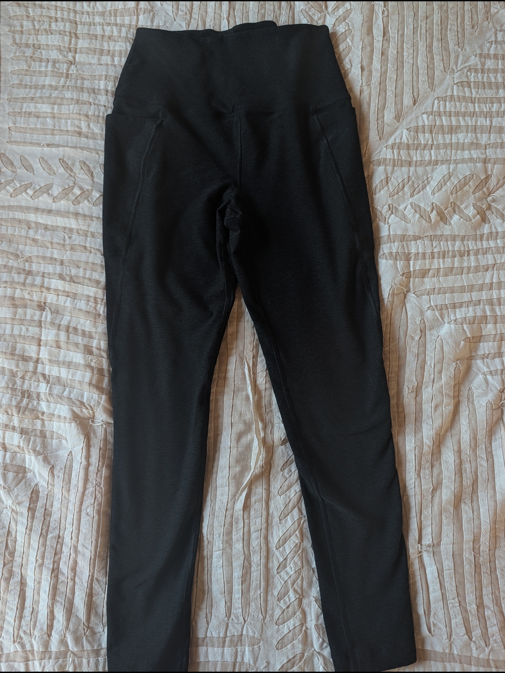 Black Medium Beyond Yoga Leggings High Like New